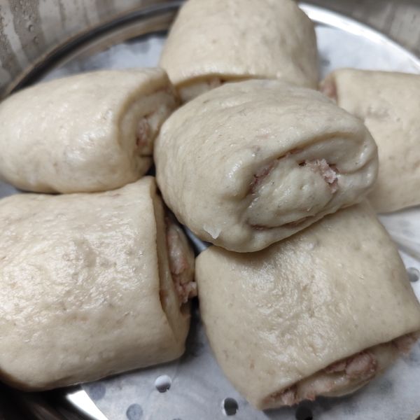 芋頭饅頭 : 馨茹一起做