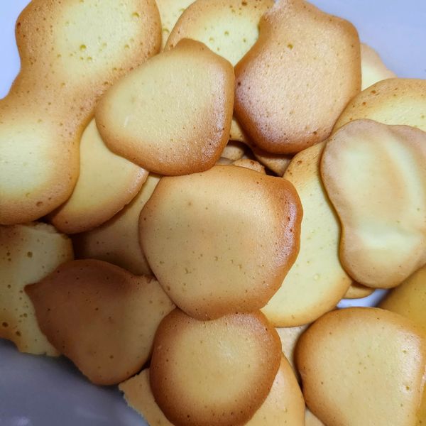 不用牛油烤的雞蛋餅乾, 계란과자 : 李靖萱一起做