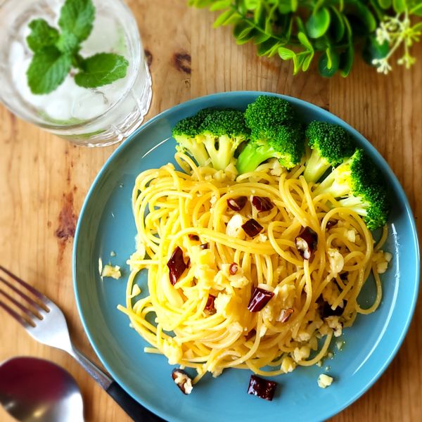 🇮🇹蒜香橄欖油義大利麵-韓白鍾元老師 : 加菲的B計畫料理一起做