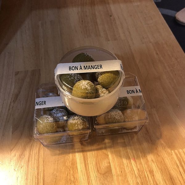 抹茶雪球餅乾：Mira芯伃 一起做