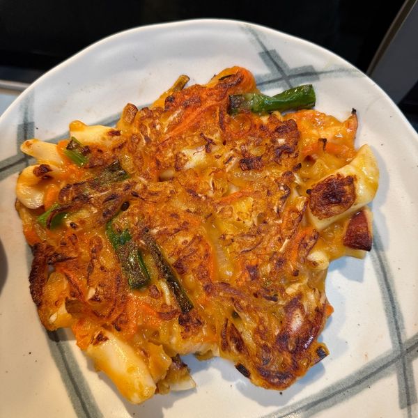 酥脆海鮮煎餅:偷走豆包 一起做