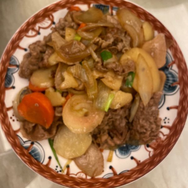 馬鈴薯燉肉（肉じゃが）：YL Wang 一起做