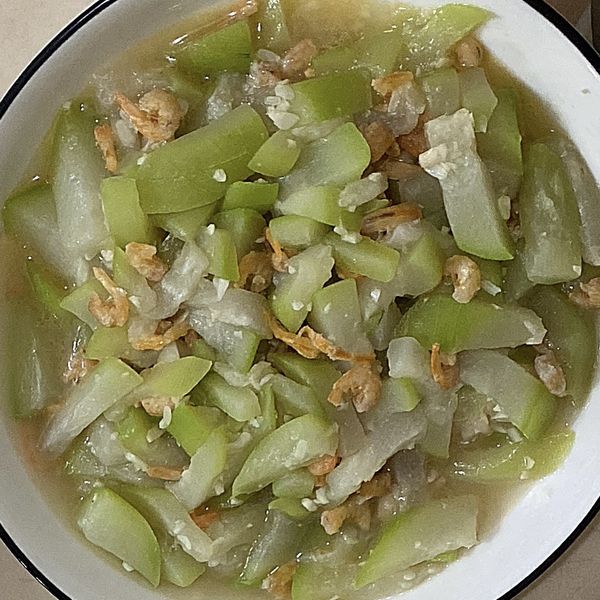 蝦米蒲瓜 : Lo一起做