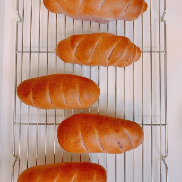 ♥我的手作料理♥ 歐式牛奶麵包:Amanda Lin 一起做