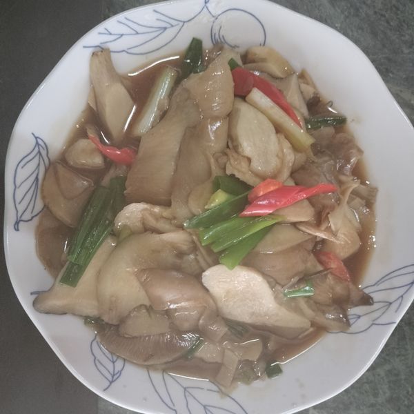 蔥爆蠔油鮑魚菇 : 吳明琴一起做