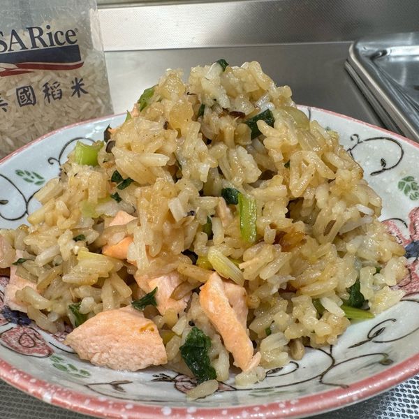 【跟著做活動食譜】翡翠鮭魚菜飯 : superma一起做