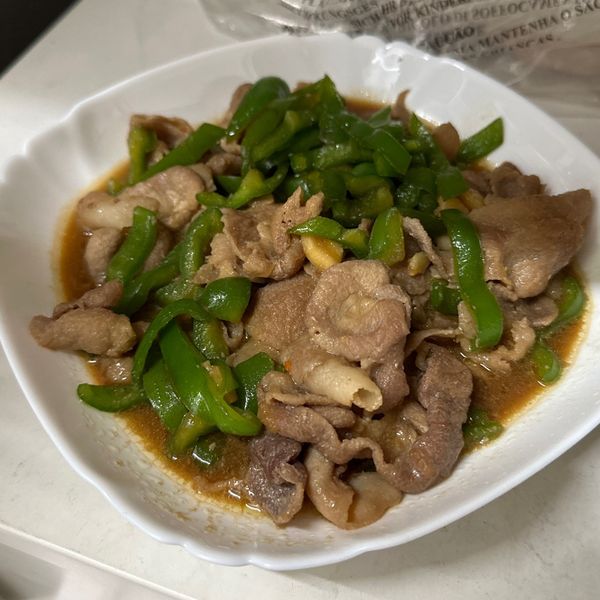 青椒炒肉片 : Kero Z一起做