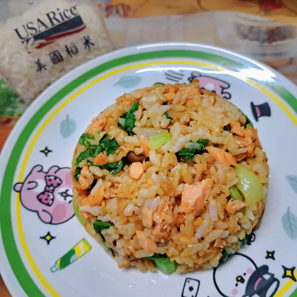 【跟著做活動食譜】翡翠鮭魚菜飯 : Sophie Hsieh🍳一起做