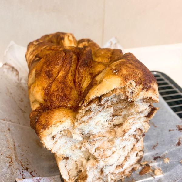 黑糖肉桂吐司 : Amanda Lin一起做