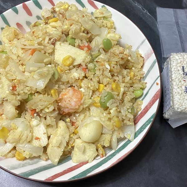 【跟著做活動食譜】翡翠鮭魚菜飯 : 德德一起做