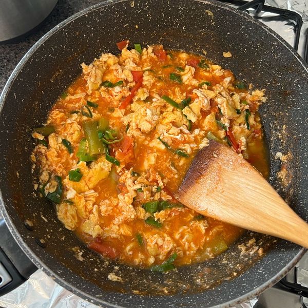 蕃茄炒蛋：Cara 一起做