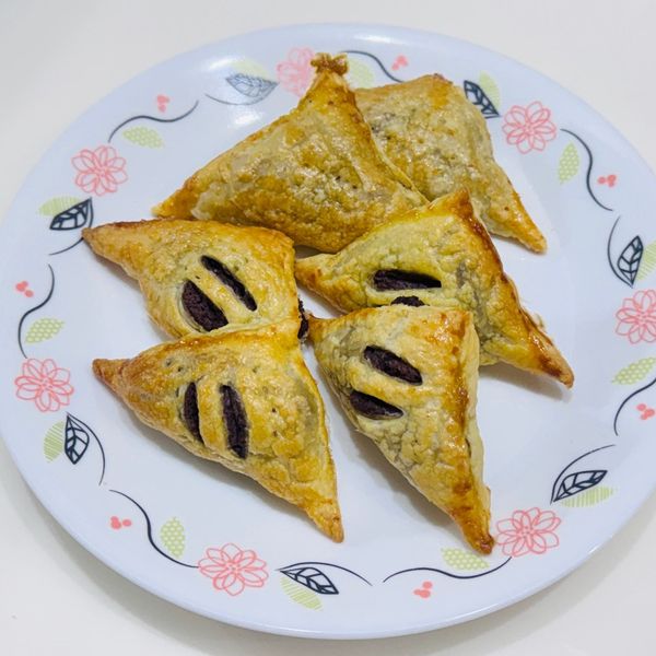 紅豆甜酥餃🎶 : 愛品客一起做