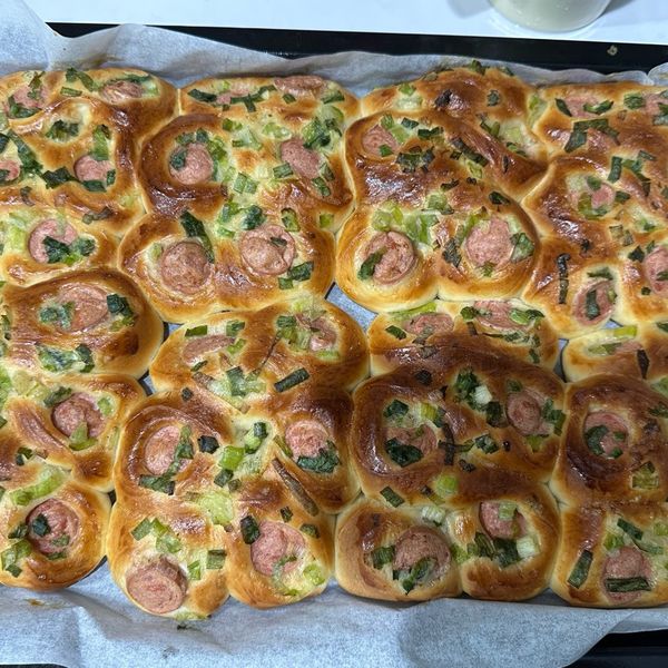 台式熱狗麵包 : Elan Cai一起做