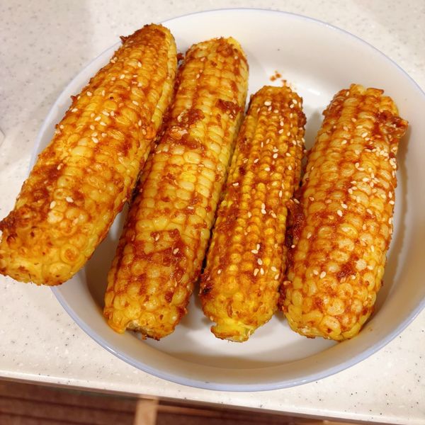 烤玉米 : Michelle一起做