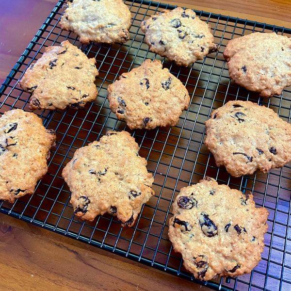 【高纖健康】燕麥葡萄乾餅乾 : Margaret Tsai一起做