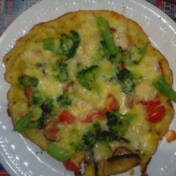 蕃茄起司烘蛋by戀戀家~泰山橄欖油 : Tiffany  Jhan一起做