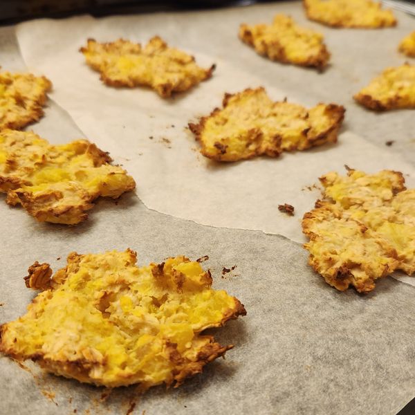 地瓜燕麥餅乾：老天 一起做