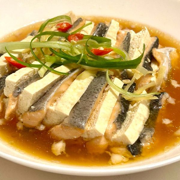 超開胃豆腐蒸鮭魚【深夜食堂x鮮食家】：R 一起做