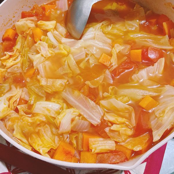 番茄蔬菜湯 : Monster Su一起做