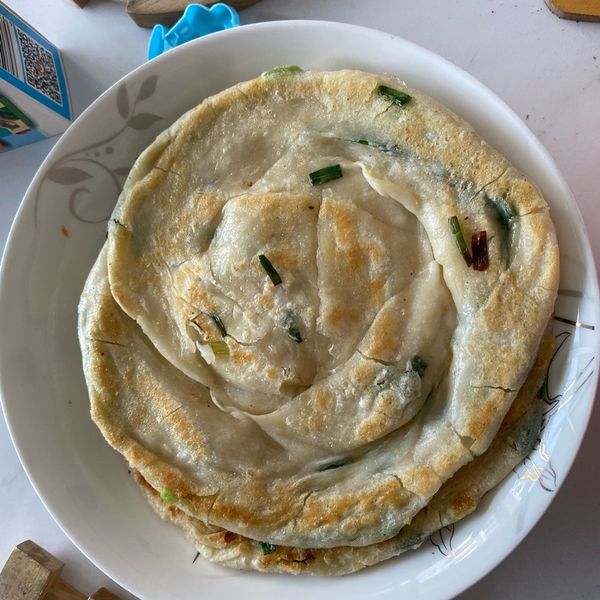 蔥油餅 : Tiffany Wang一起做