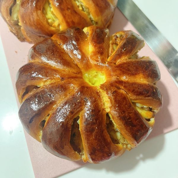 奶油乳酪核桃麵包:Serena 一起做