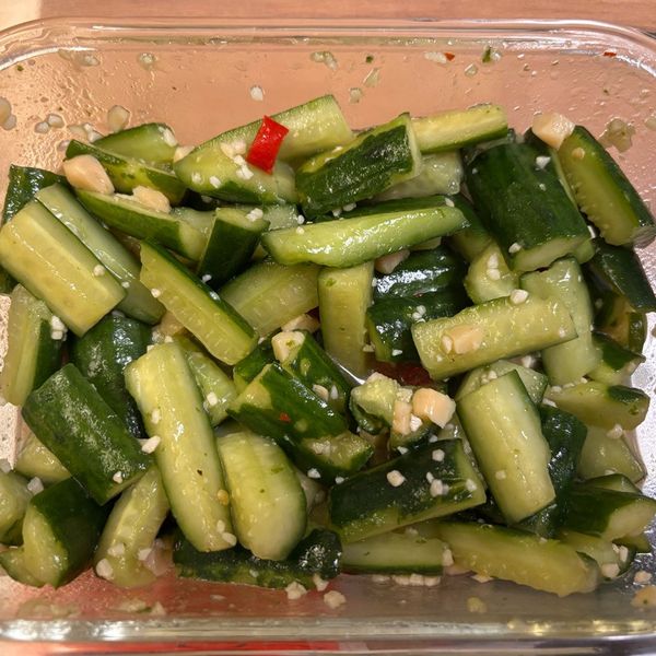 醃小黃瓜 : 張嘉惠一起做