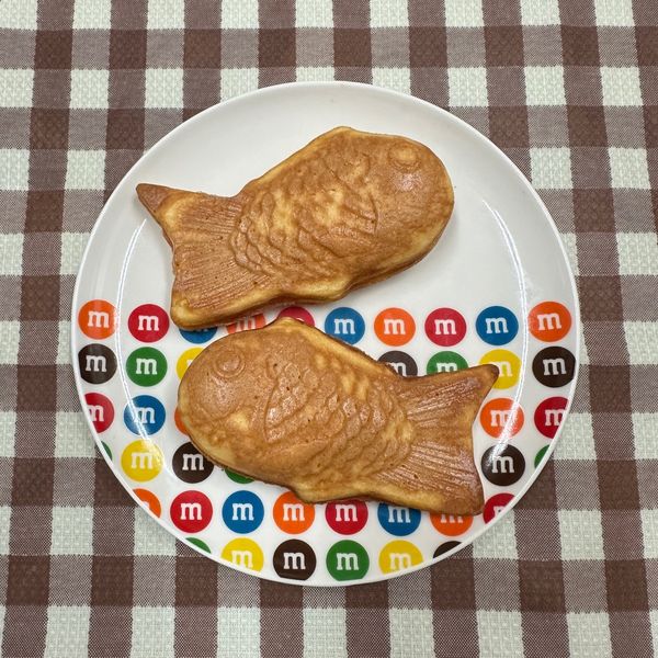 卡士達鯛魚燒🐟（小v)：餅乾 一起做