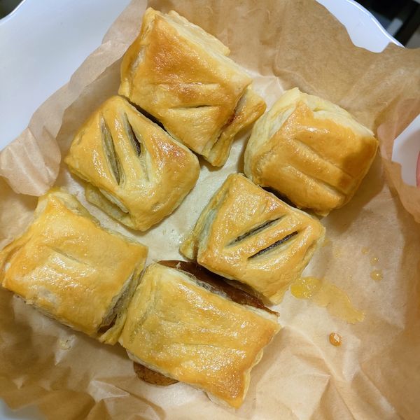 三步驟酥皮年糕 : 草莓魚一起做