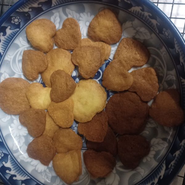 曲奇餅巧克力餅乾🍪 : 萱萱一起做