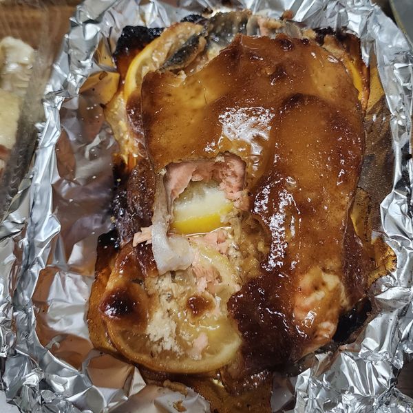 烤鮭魚 : 江湘楹一起做