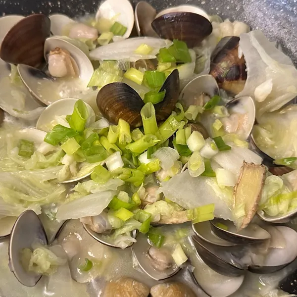 酒蒸奶油蛤蜊 : 丫豆豆一起做