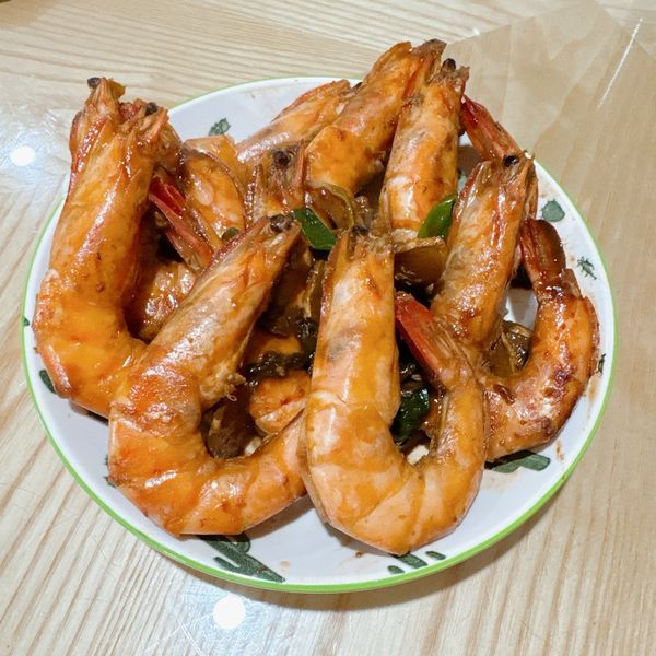 辣味醬油蝦：Jeanie 一起做