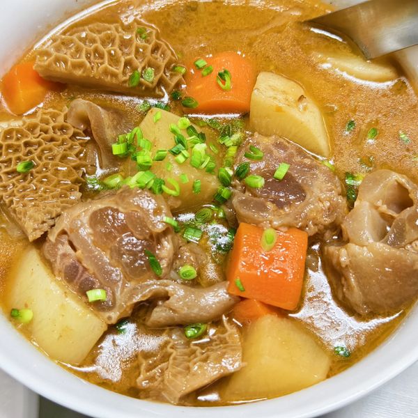 沙茶牛筋牛腱煲 : 羽一起做