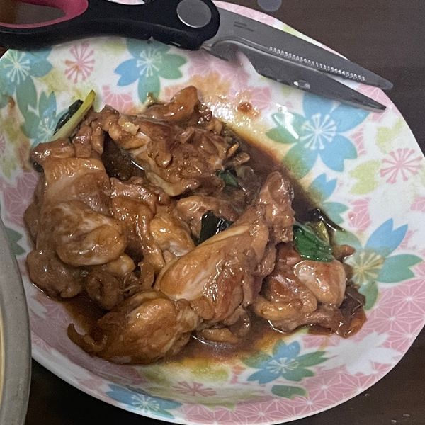 蔥爆雞肉 : 彭珊一起做