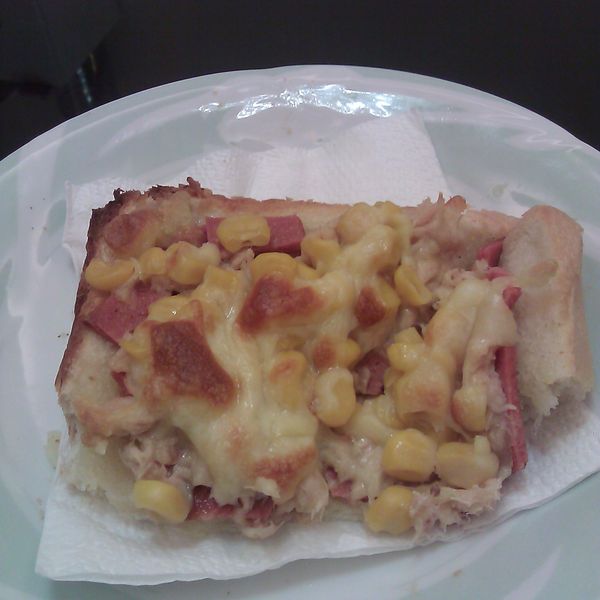 [早餐]焗烤鮪魚厚片 : 曾蕥頵一起做