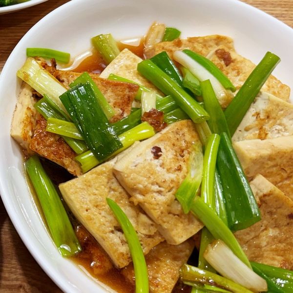 蔥燒豆腐 : 小試廚房一起做