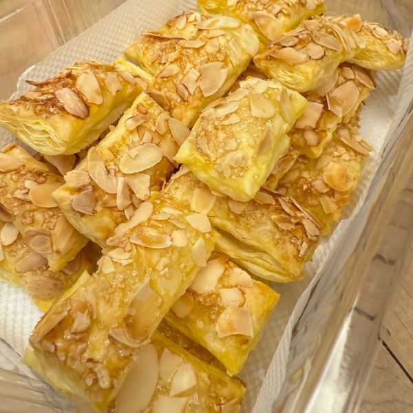 香酥杏仁千層派 : 黃郁晴一起做