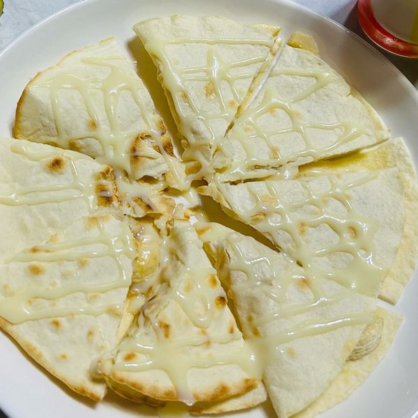 香蕉奶油墨西哥甜煎餅 [愛琳加鄉味] : 雯雯一起做