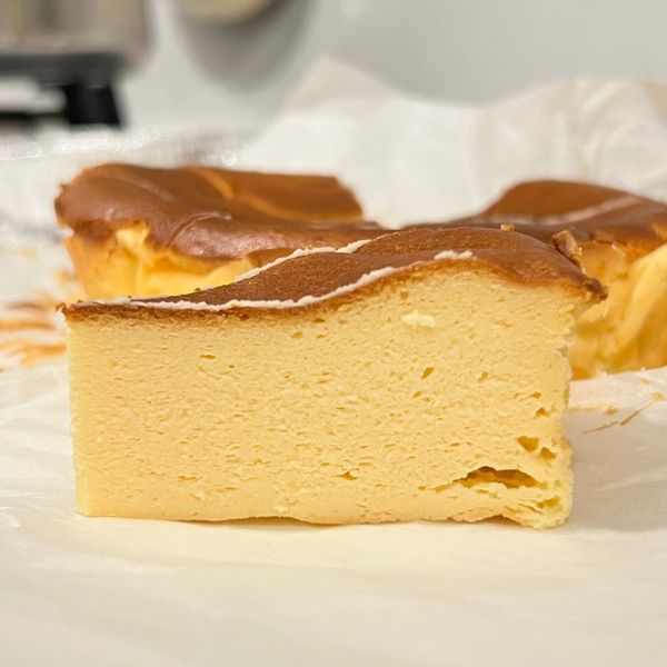 巴斯克起司蛋糕（氣炸鍋版）：喬巴雅 一起做