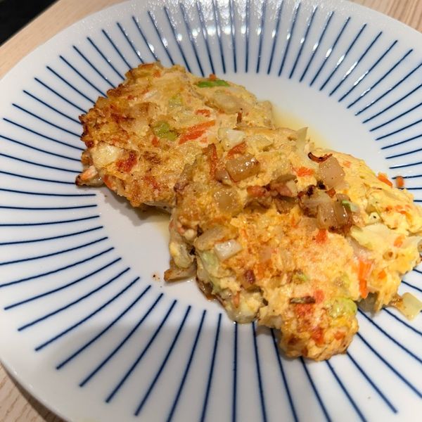 減脂料理-蔬菜雞肉煎餅(無澱粉、高蛋白 : Celia Du一起做