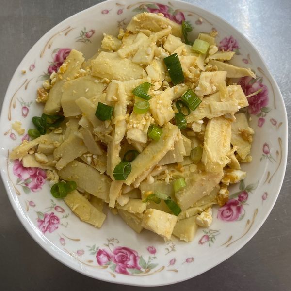 金沙竹筍 : 雙寶媽一起做