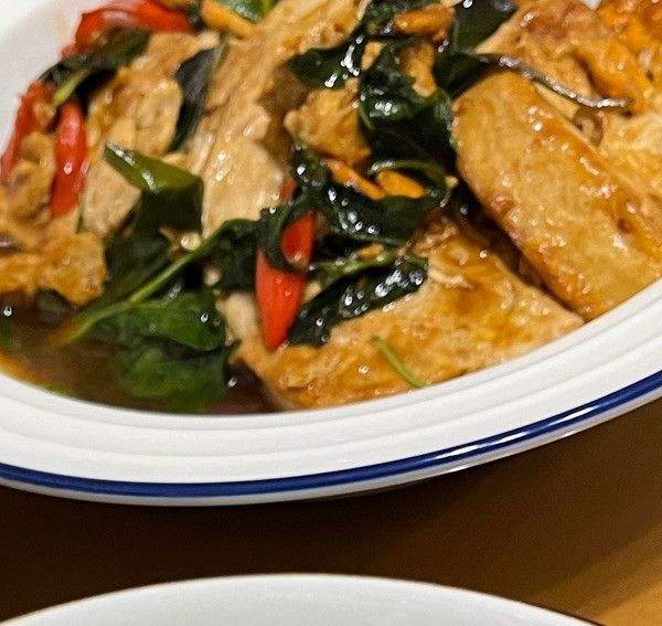 塔香蔥香燒豆腐 : 陳柔柔一起做