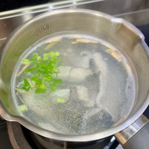 鱸魚湯 : 左撇子一起做