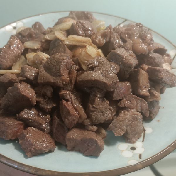 骰子牛肉 : 圈圈一起做