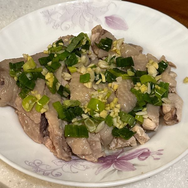 蔥油雞：游甯喬 一起做