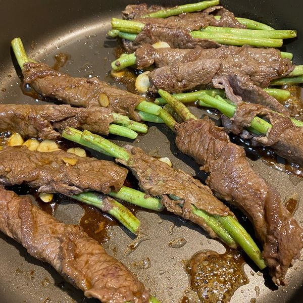 醬香四季豆牛肉卷 : Blaze&Lisa一起做