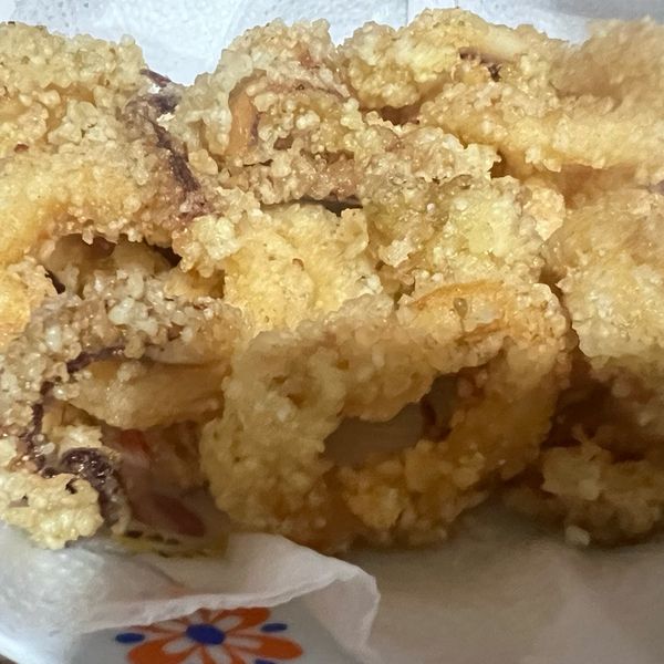 鹹酥炸魷魚(花枝圈) : 覺郁欣一起做