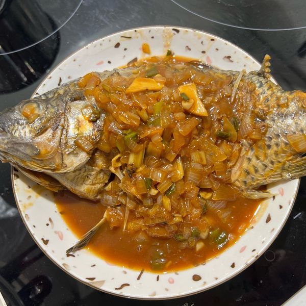 糖醋 吳郭魚 : 謝歡歡一起做