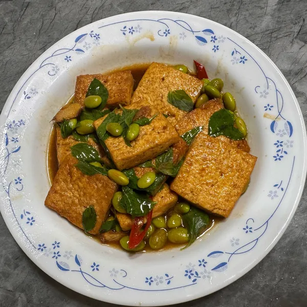 三杯豆腐~鹹香好下飯!：Jennifer 一起做