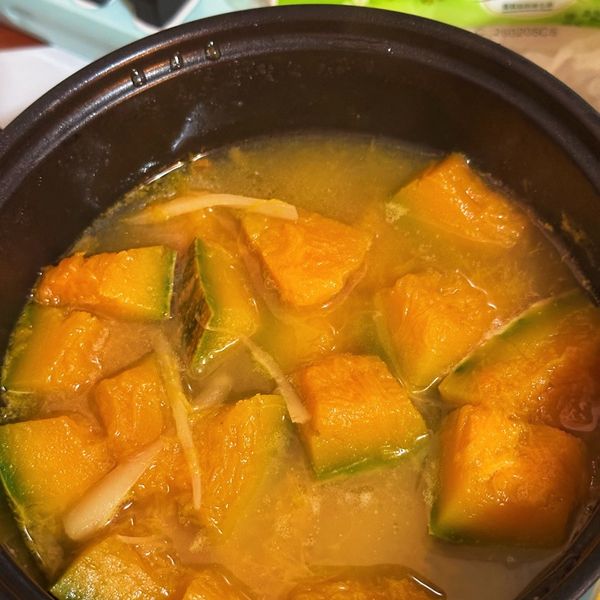 古早味滴煮南瓜 : 小白一起做